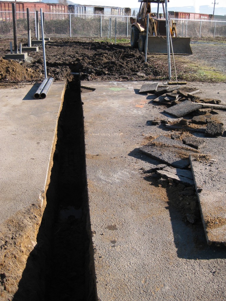 SOLAR INSTALL part 3 TRENCHING, CONDUIT, and ASPHALT AirScape